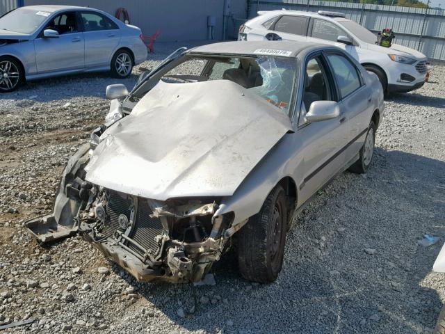 1HGCD5636TA301419 - 1996 HONDA ACCORD LX BEIGE photo 2