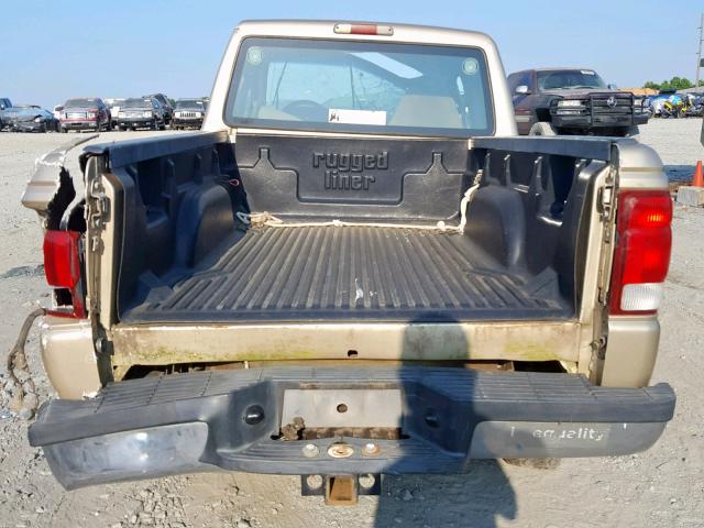 1FTYR14V2YTA63776 - 2000 FORD RANGER SUP GOLD photo 6