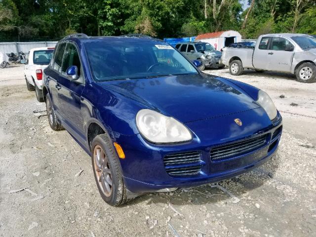 WP1AB29P26LA68672 - 2006 PORSCHE CAYENNE S BLUE photo 1