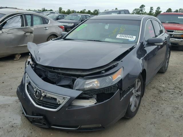 19UUA8F50DA012070 - 2013 ACURA TL TECH GRAY photo 2