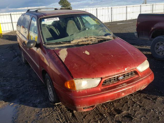 2FMZA5144WBE00391 - 1998 FORD WINDSTAR W RED photo 1