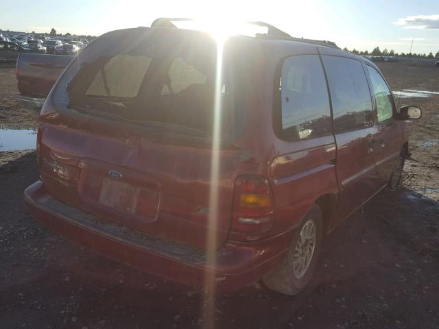 2FMZA5144WBE00391 - 1998 FORD WINDSTAR W RED photo 4