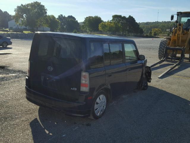JTLKT324664113443 - 2006 TOYOTA SCION XB Mavi foto 4