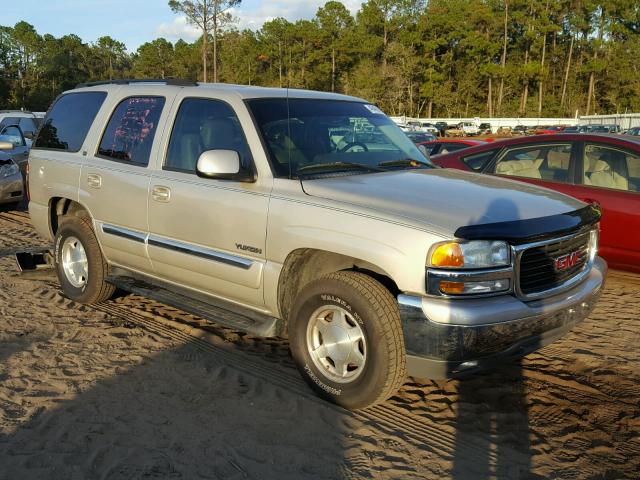 1GKEC13V74J136401 - 2004 GMC YUKON SILVER photo 1