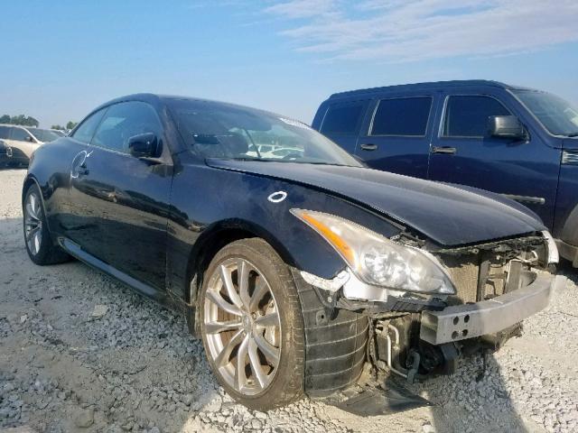 JNKCV66E29M721977 - 2009 INFINITI G37 BASE BLACK photo 1