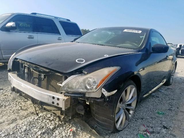 JNKCV66E29M721977 - 2009 INFINITI G37 BASE BLACK photo 2