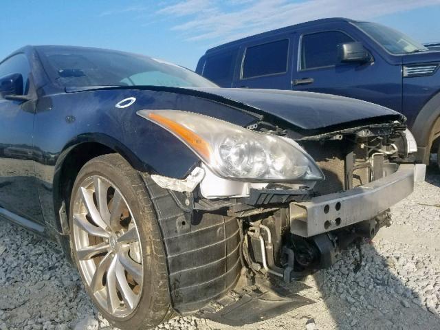 JNKCV66E29M721977 - 2009 INFINITI G37 BASE BLACK photo 9