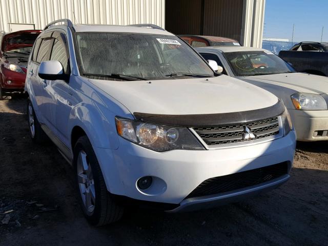 JA4MT41XX9Z602645 - 2009 MITSUBISHI OUTLANDER WHITE photo 1