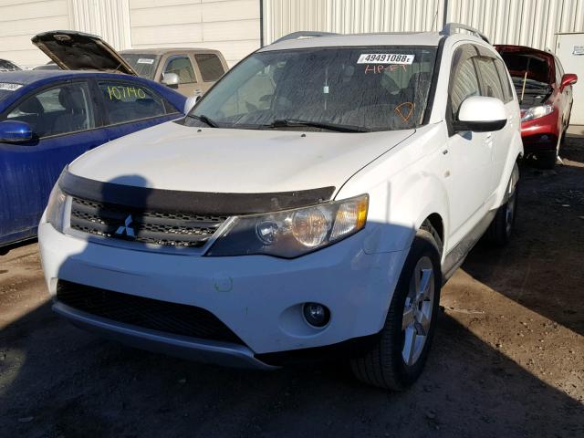 JA4MT41XX9Z602645 - 2009 MITSUBISHI OUTLANDER WHITE photo 2