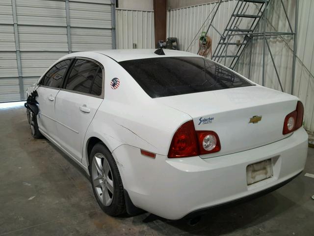 1G1ZB5E0XCF369031 - 2012 CHEVROLET MALIBU LS 白色 照片 3