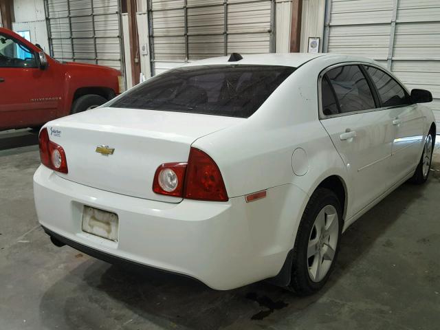 1G1ZB5E0XCF369031 - 2012 CHEVROLET MALIBU LS 白色 照片 4