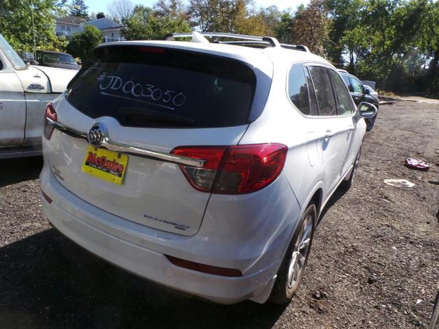 LRBFX2SA6JD003050 - 2018 BUICK ENVISION E WHITE photo 4