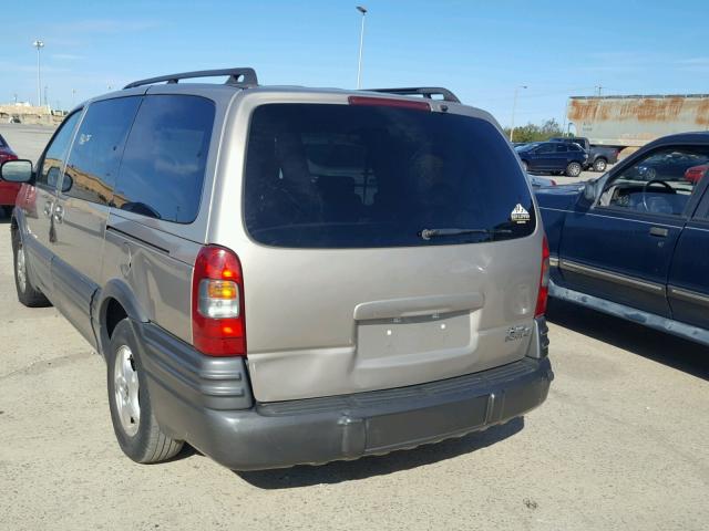 1GMDX03E44D190979 - 2004 PONTIAC MONTANA TAN photo 3