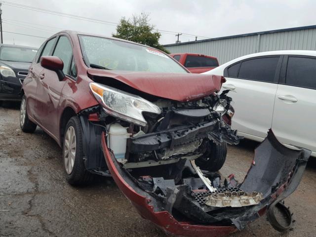 3N1CE2CP1GL363037 - 2016 NISSAN VERSA NOTE BURGUNDY photo 1