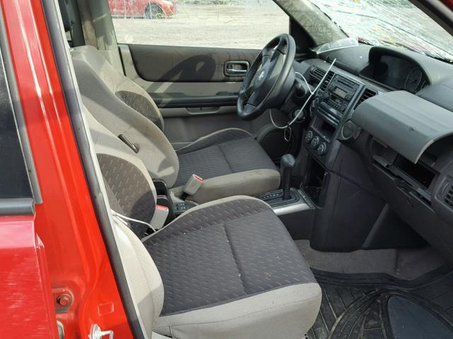 JN8BT08V16W211363 - 2006 NISSAN X-TRAIL XE RED photo 5