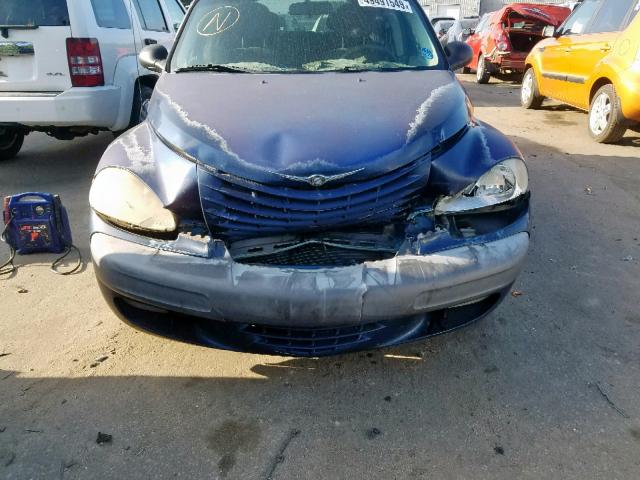 3C8FY4BB41T554105 - 2001 CHRYSLER PT CRUISER BLACK photo 9