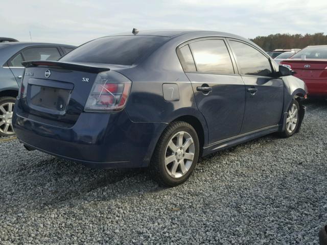 3N1AB6AP4CL635259 - 2012 NISSAN SENTRA 2.0 BLUE photo 4