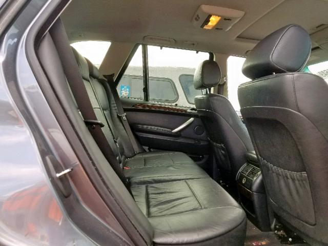 5UXFA53593LV99946 - 2003 BMW X5 3.0I GRAY photo 6