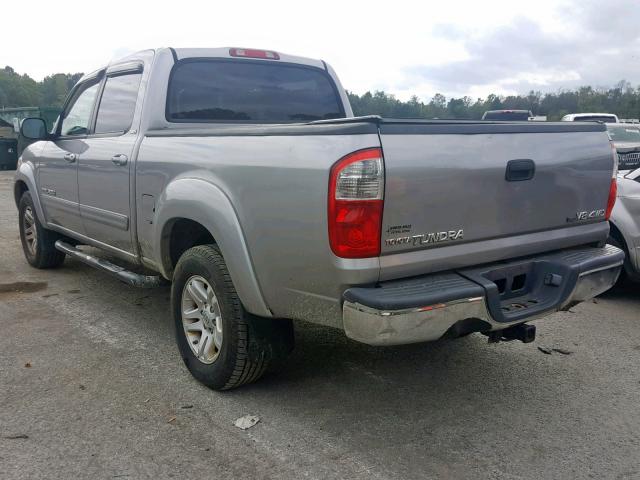 5TBDT44166S511049 - 2006 TOYOTA TUNDRA DOU SILVER photo 3