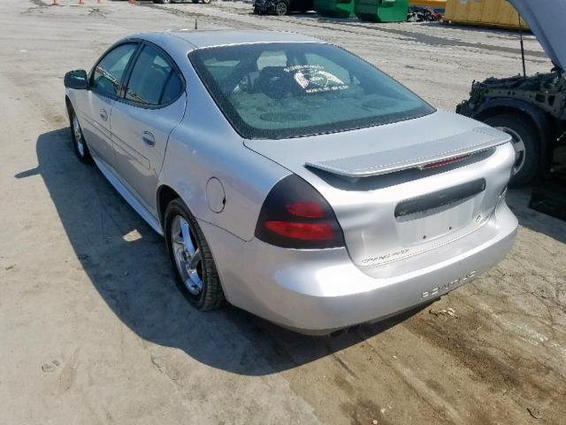 2G2WR524641330074 - 2004 PONTIAC GRAND PRIX SILVER photo 3