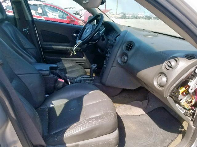 2G2WR524641330074 - 2004 PONTIAC GRAND PRIX SILVER photo 5