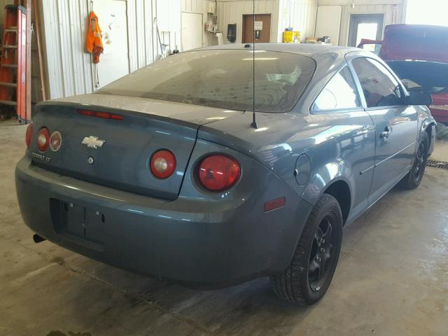 1G1AL15F577376542 - 2007 CHEVROLET COBALT LT CHARCOAL photo 4