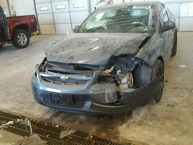 1G1AL15F577376542 - 2007 CHEVROLET COBALT LT CHARCOAL photo 9