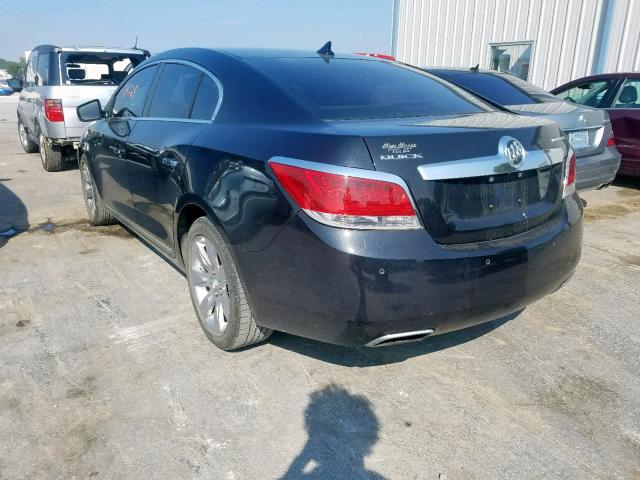 1G4GH5E3XCF375446 - 2012 BUICK LACROSSE P BLACK photo 3