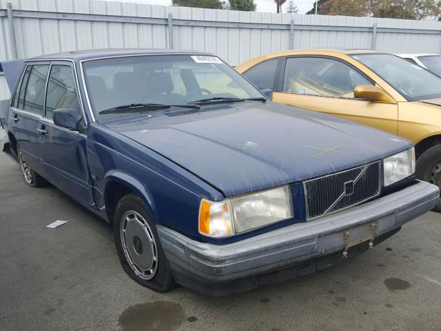 YV1FA8948L1480373 - 1990 VOLVO 740 GLE BLUE photo 1