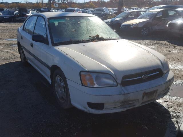 4S3BE6356Y7216409 - 2000 SUBARU LEGACY L WHITE photo 1