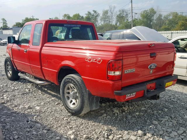 1FTLR4FE7BPB14679 - 2011 FORD RANGER SUP RED photo 3