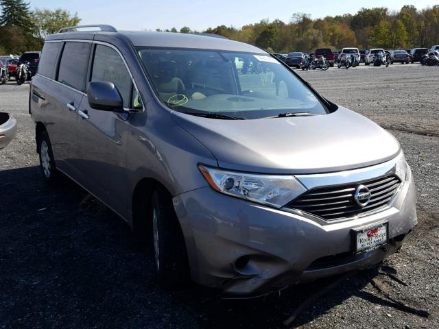 JN8AE2KP2C9032139 - 2012 NISSAN QUEST S GRAY photo 1