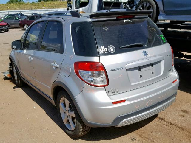 JS2YB417685100477 - 2008 SUZUKI SX4 TOURIN SILVER photo 3