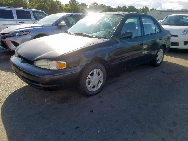 1Y1SK5289XZ408677 - 1999 CHEVROLET GEO PRIZM 黑色 照片 2