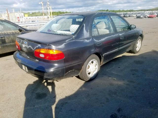 1Y1SK5289XZ408677 - 1999 CHEVROLET GEO PRIZM 黑色 照片 4