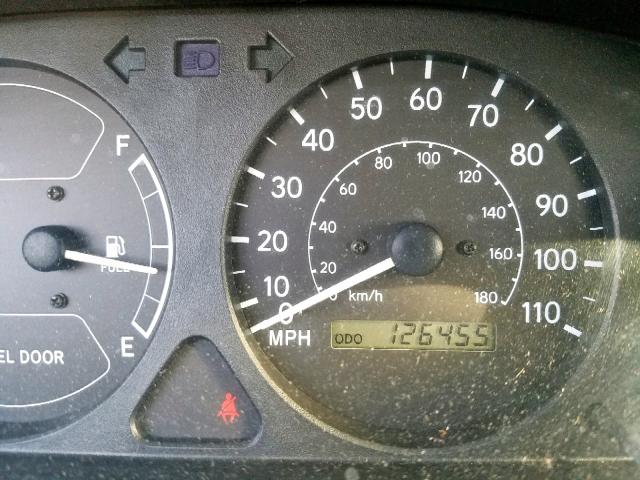 1Y1SK5289XZ408677 - 1999 CHEVROLET GEO PRIZM 黑色 照片 8