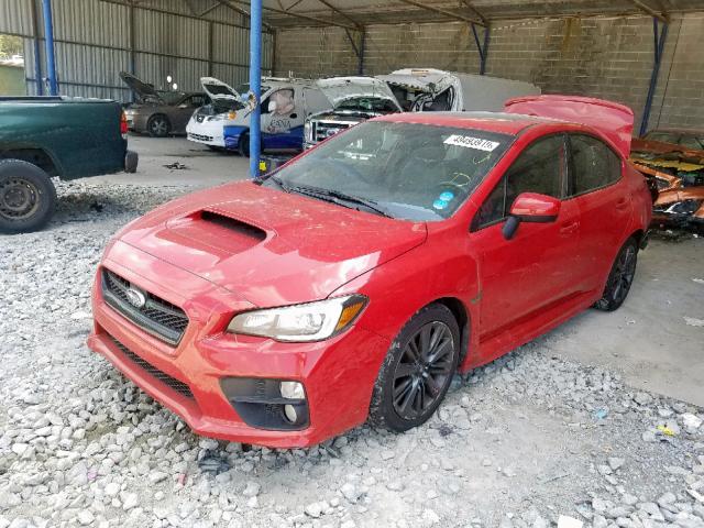 JF1VA1J61F8807445 - 2015 SUBARU WRX LIMITE RED photo 2