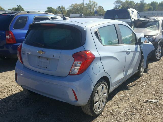 KL8CA6SA9GC607468 - 2016 CHEVROLET SPARK LS BLUE photo 4