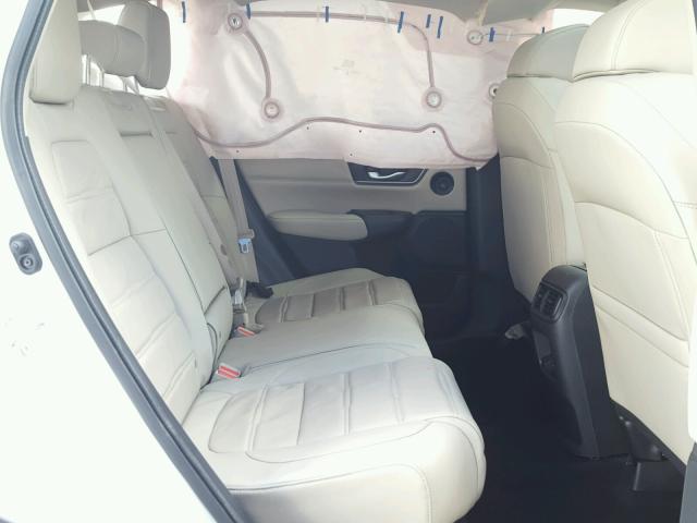 5J6RW1H83JL002275 - 2018 HONDA CR-V EXL WHITE photo 6