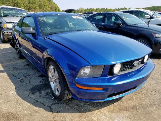 1ZVFT82HX65139306 - 2006 FORD MUSTANG GT BLUE photo 1