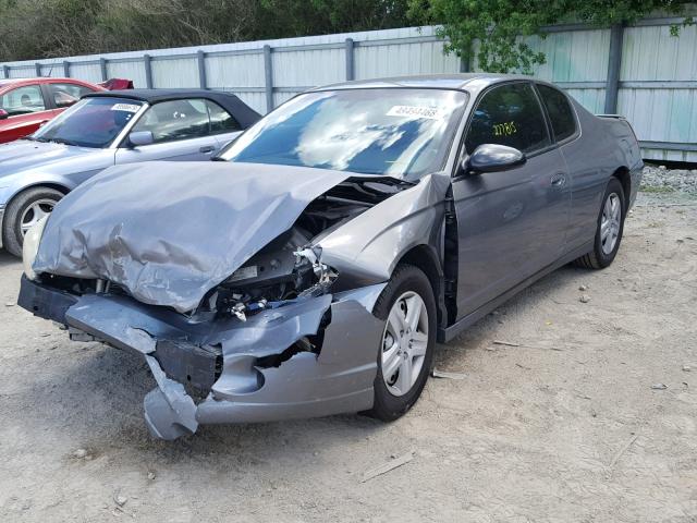 2G1WJ15K669174914 - 2006 CHEVROLET MONTE CARL GRAY photo 2