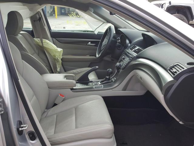 19UUA8F5XEA007069 - 2014 ACURA TL TECH SILVER photo 5