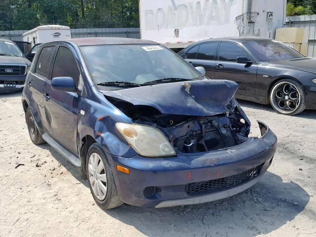 JTKKT624X40076911 - 2004 TOYOTA SCION XA BLUE photo 1