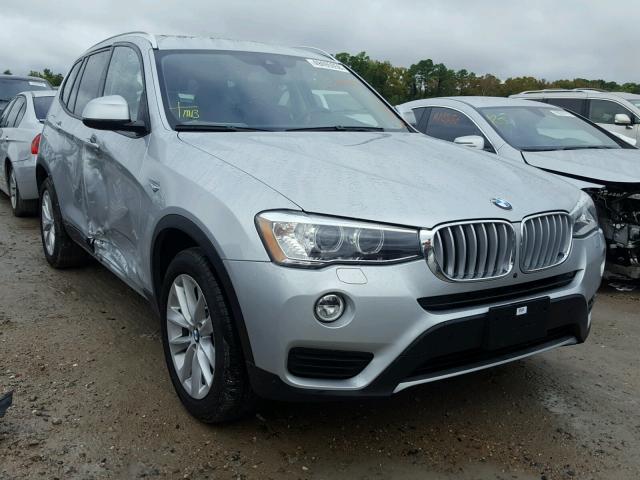 5UXWZ7C38H0V88593 - 2017 BMW X3 SDRIVE2 SILVER photo 1