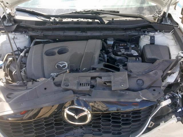 JM3KE2BE6F0527605 - 2015 MAZDA CX-5 SPORT WHITE photo 7