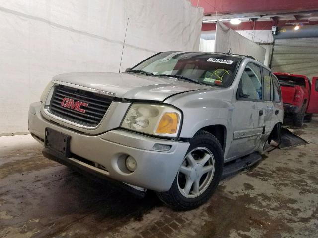 1GKDT13S742189868 - 2004 GMC ENVOY SILVER photo 2