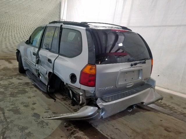 1GKDT13S742189868 - 2004 GMC ENVOY SILVER photo 3