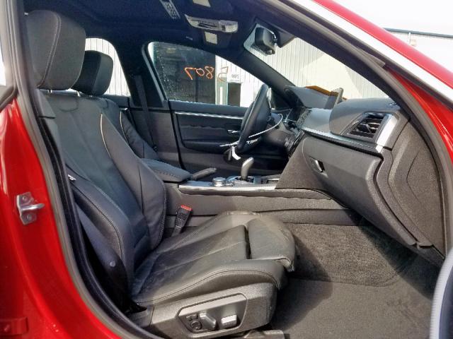 WBA4J3C51KBL08970 - 2019 BMW 430XI GRAN RED photo 5