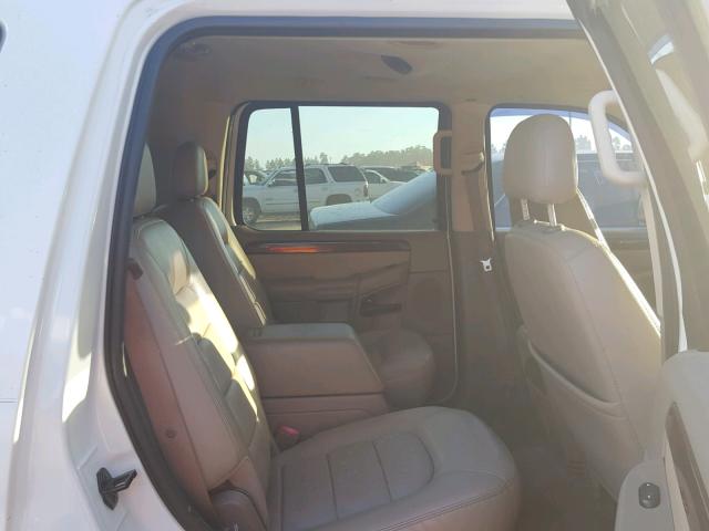 1FMDU65K84ZB17972 - 2004 FORD EXPLORER L WHITE photo 6