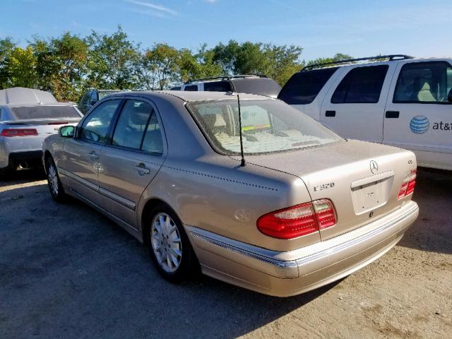 WDBJF65J91B347094 - 2001 MERCEDES-BENZ E 320 GOLD photo 3